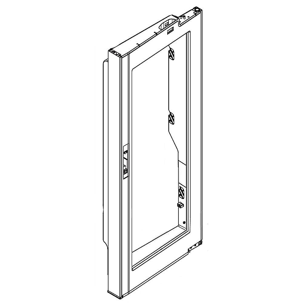 Part #add73536434, Refrigerator Convenience Door Inner Frame / 48.00 x 25.00 x 10.00