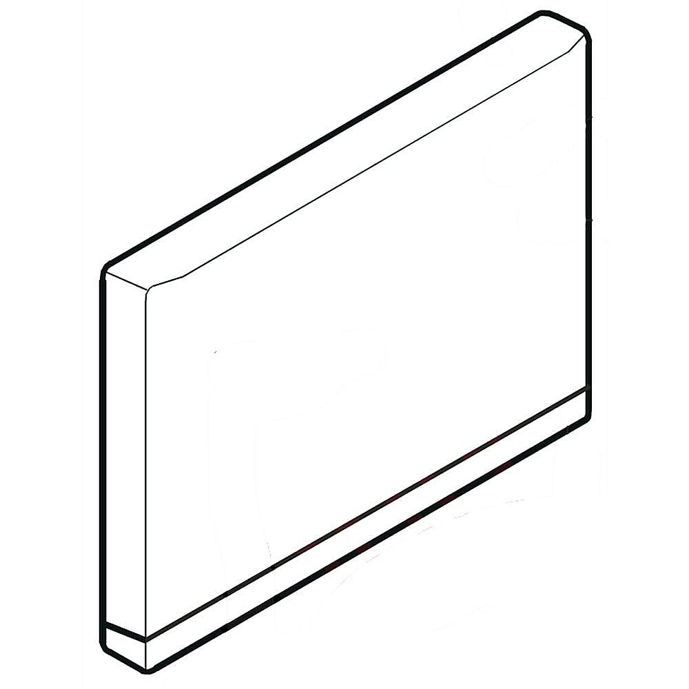 Part #add73697302, Refrigerator Freezer Door Assembly