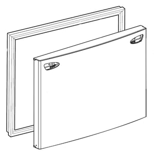 Refrigerator Freezer Door Assembly ADD73719005