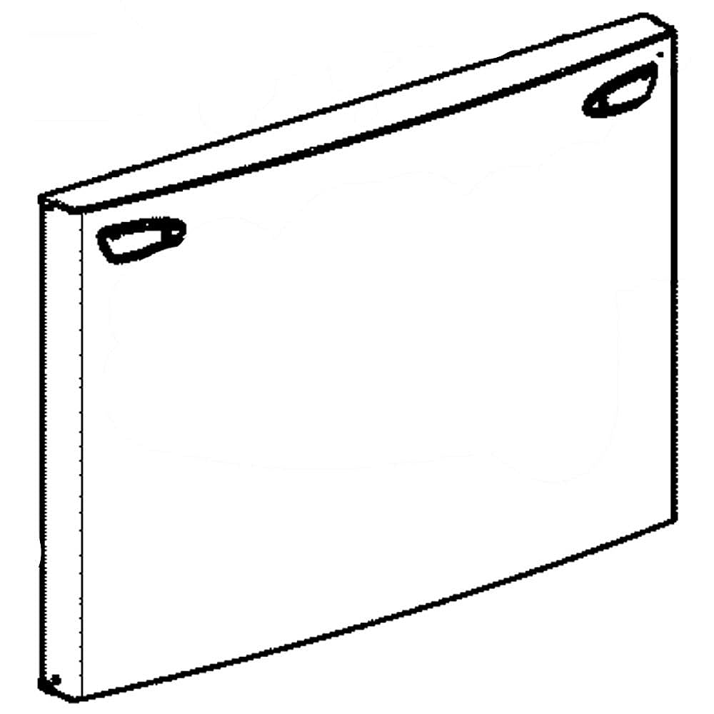 Photo of GE Part #add73936015, Refrigerator Freezer Door Assembly from Repair Parts Direct
