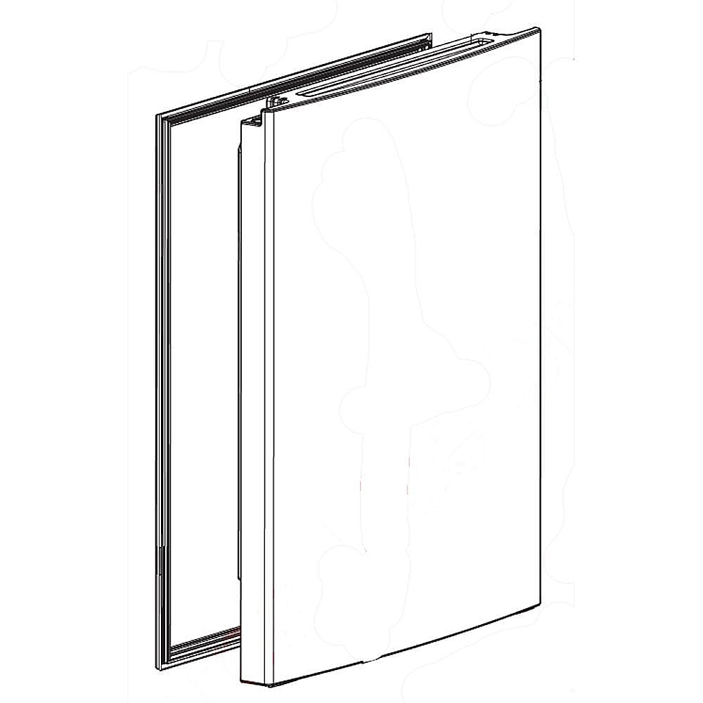 Photo of GE Part #add73955822, Refrigerator Door Assembly | 45.00 x 8.00 x 37.00 from Repair Parts Direct