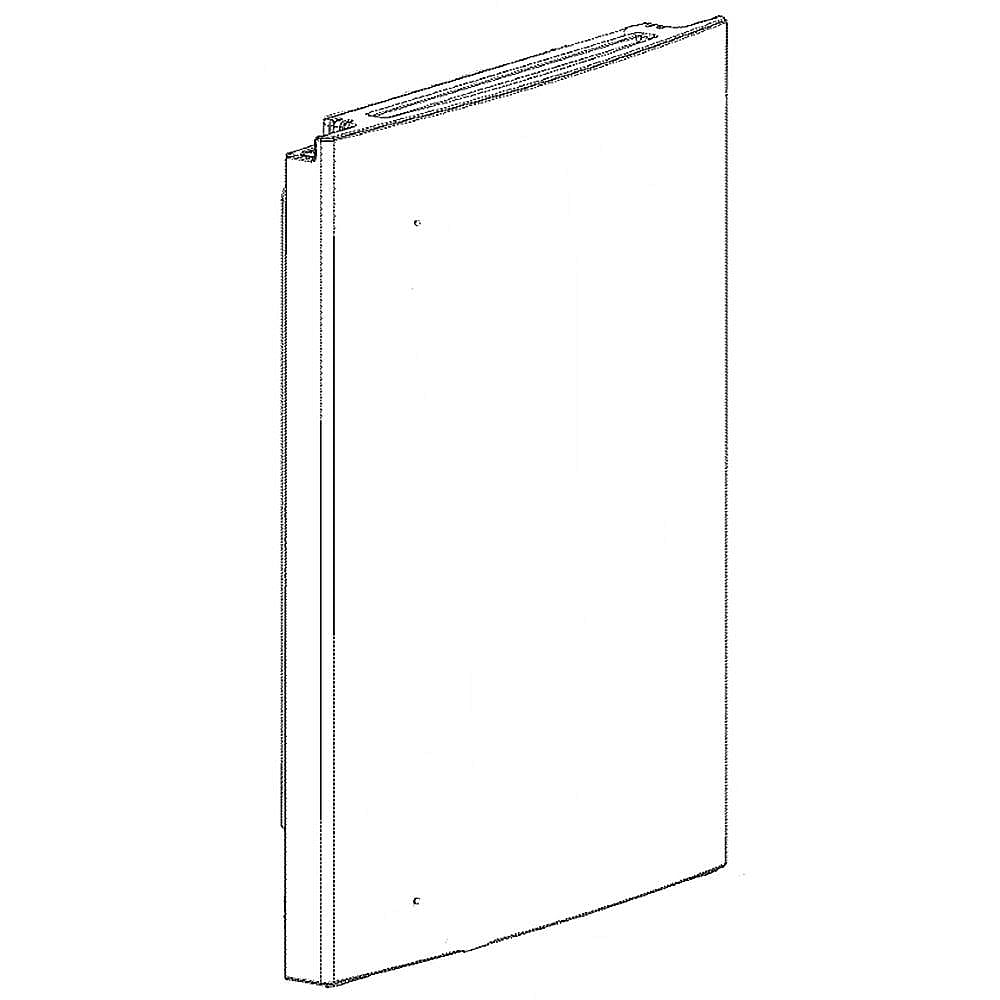 Photo of GE Part #add73955906, Refrigerator Door Assembly from Repair Parts Direct