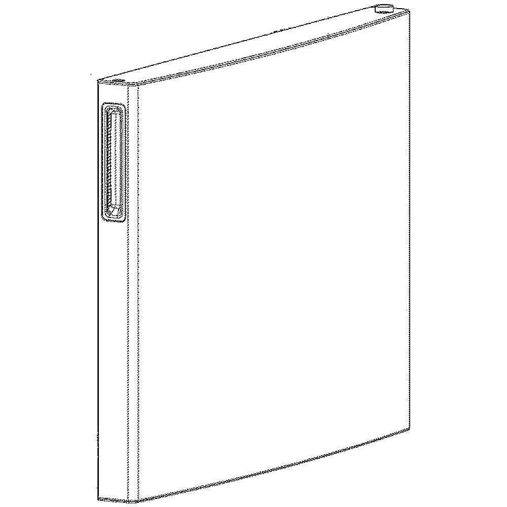 Part #add73956113, Freezer Door Foam Assembly