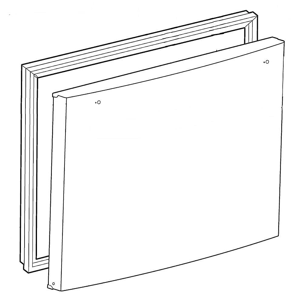 Part #add73956127, Refrigerator Freezer Door Assembly (Replaces Adc74207355) / 36.14 x 30.25 x 8.56