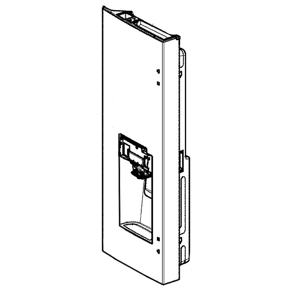 Refrigerator Door Assembly, Left