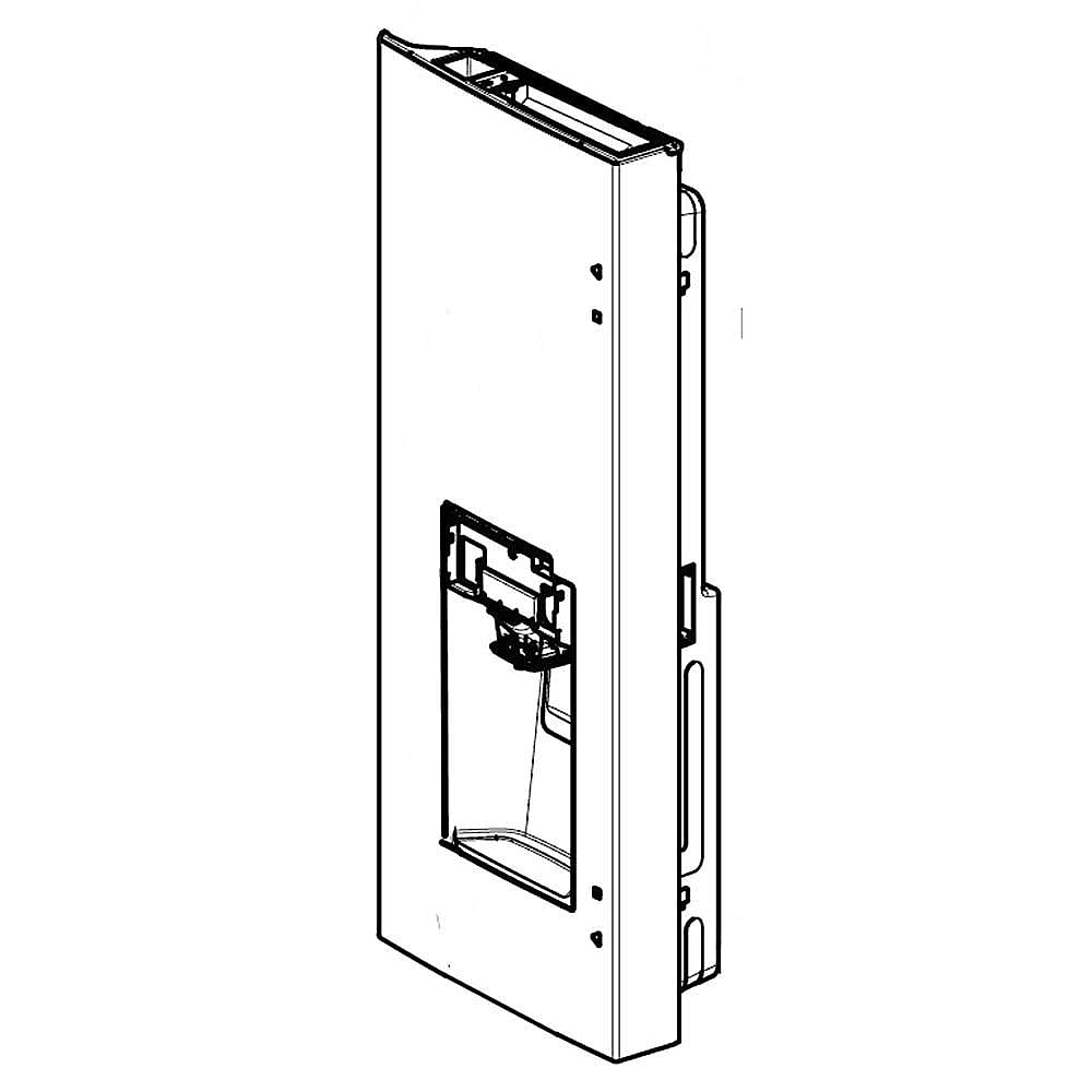 Kenmore Part #add73996089, Refrigerator Door Assembly, Left | 52.00 x 25.00 x 16.00