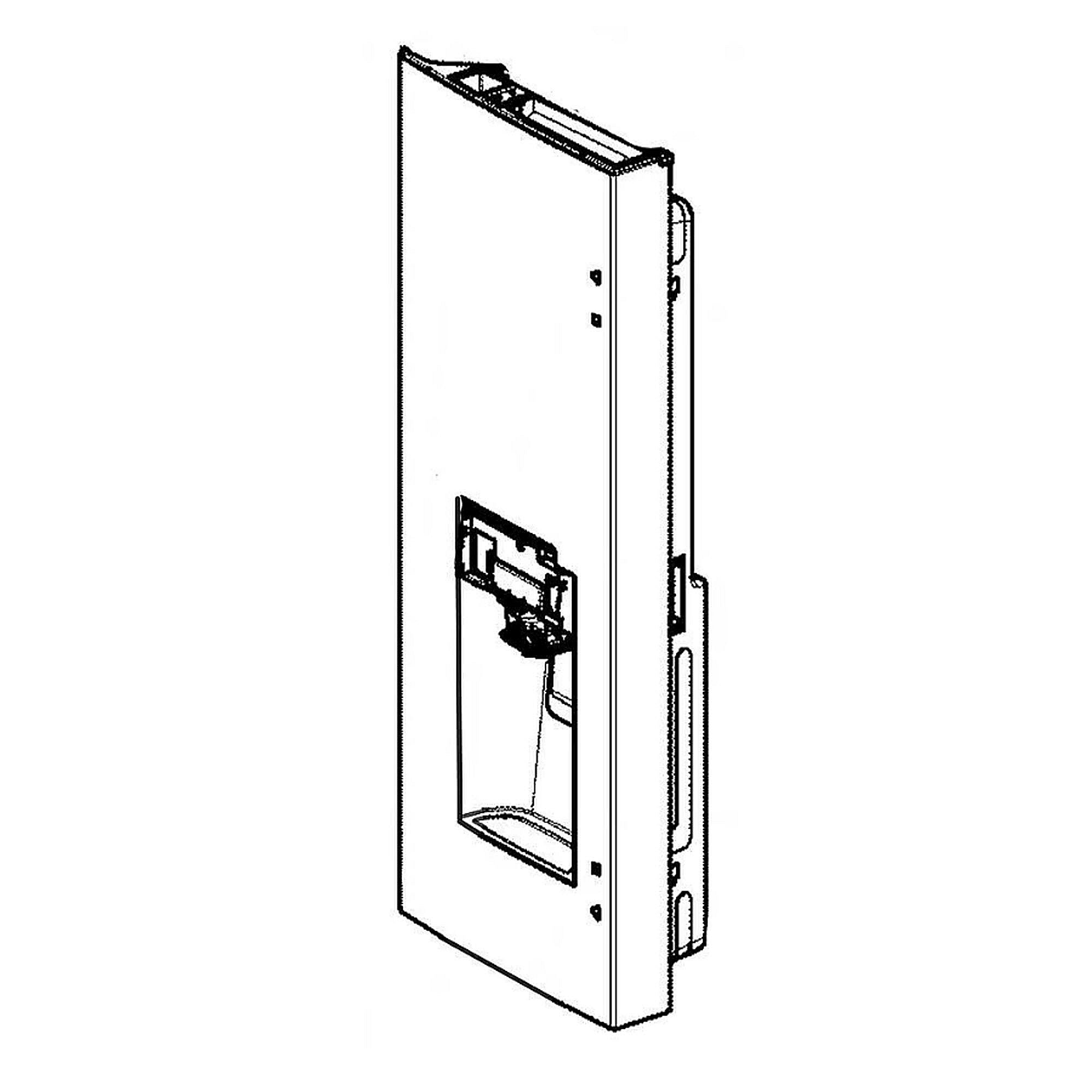Part #add73996095, Kenmore Refrigerator Door Assembly, Left