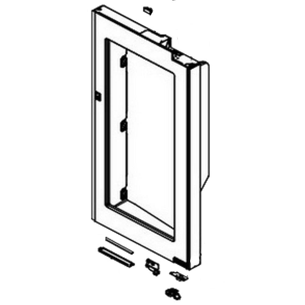 Part #add74236313, Refrigerator Convenience Door Inner Frame / 41.62 x 29.15 x 9.92