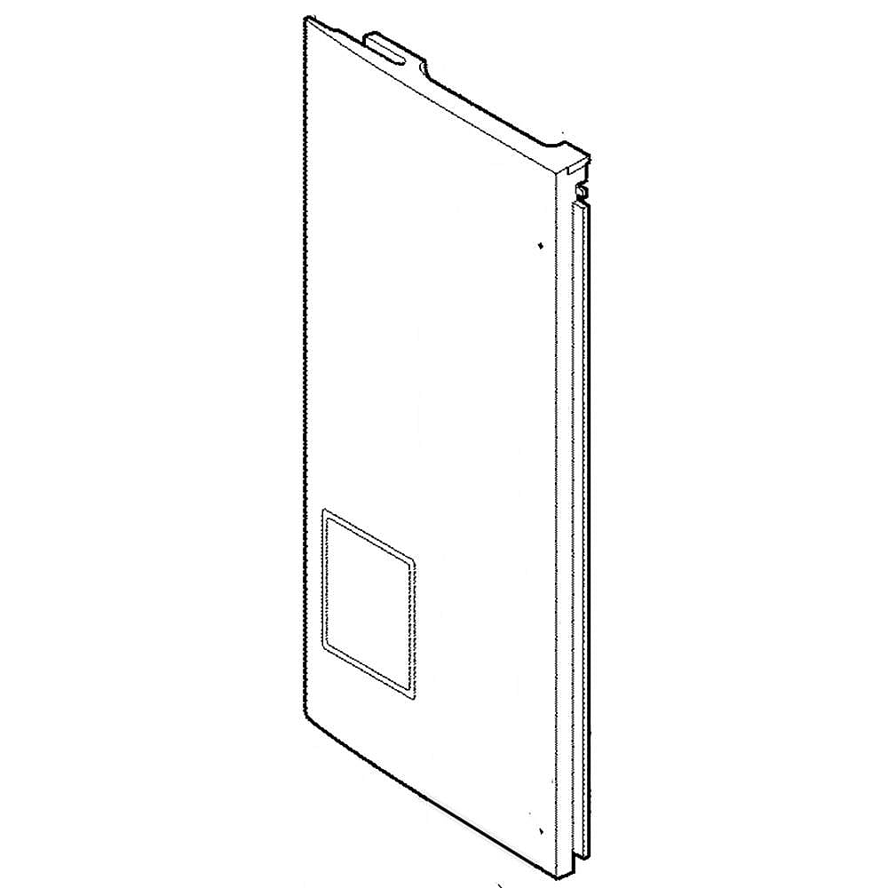 Photo of LG Part #add74236523, Refrigerator Door Assembly, Left | 47.63 x 23.37 x 14.47 from Repair Parts Direct