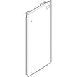Refrigerator Door Assembly, Right for Kenmore Elite 79572482412 - Part ADD74615804