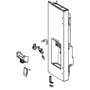 Refrigerator Door Assembly, Left ADD76155803