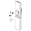 Refrigerator Freezer Door Assembly for LG LRSXS2706S/00 - Part ADD76421103