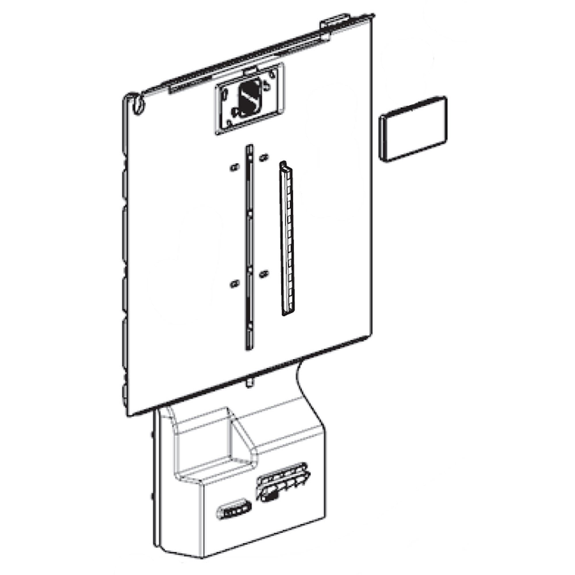 Part #adj74812521, Duct Assembly, multi / 38.73 x 31.96 x 8.88
