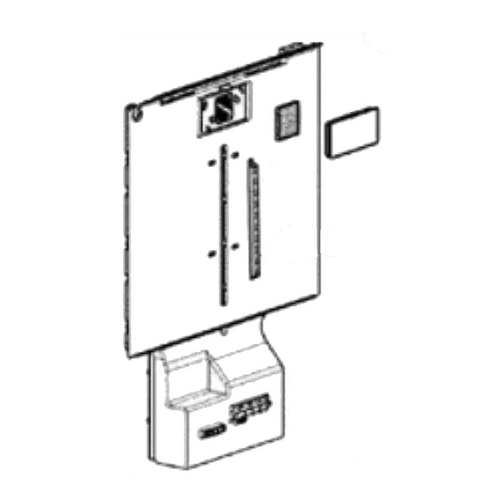 Part #adj74812522, Refrigerator Air Duct And Cover Assembly / 38.50 x 32.00 x 9.50