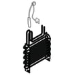 Evaporator A for LG LSSB2696BD/00 - Part ADL33621010