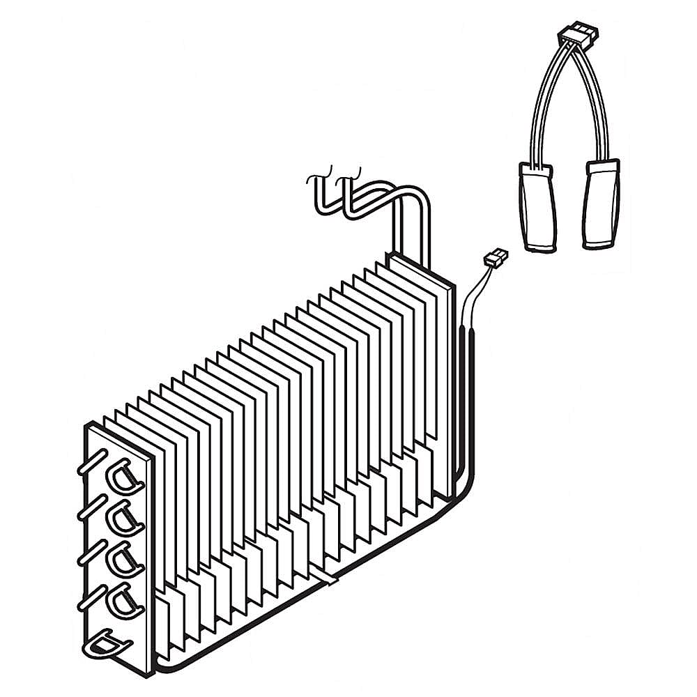Refrigerator Evaporator Assembly