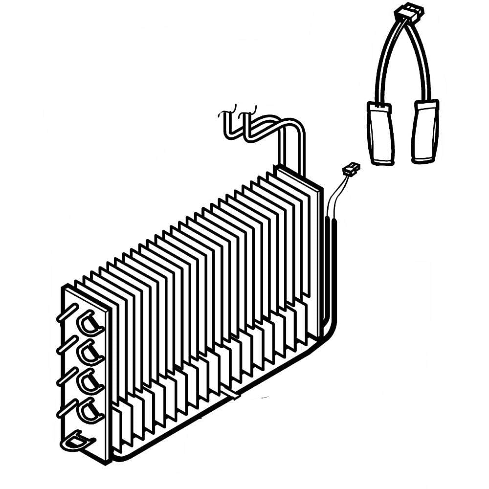 Photo of LG Part #adl73761501, Refrigerator Evaporator Assembly | 16.00 x 16.00 x 10.50 from Repair Parts Direct