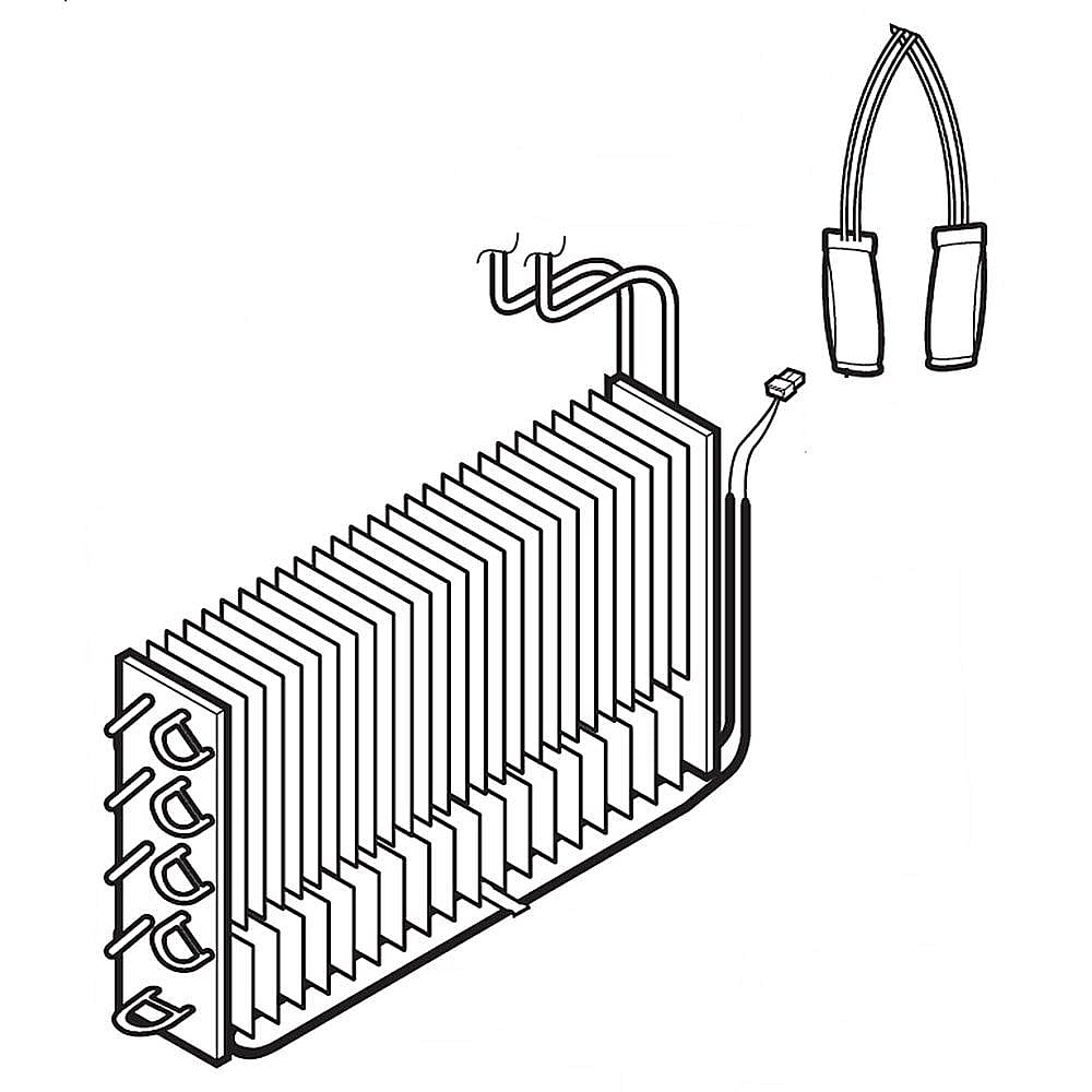 Refrigerator Freezer Evaporator