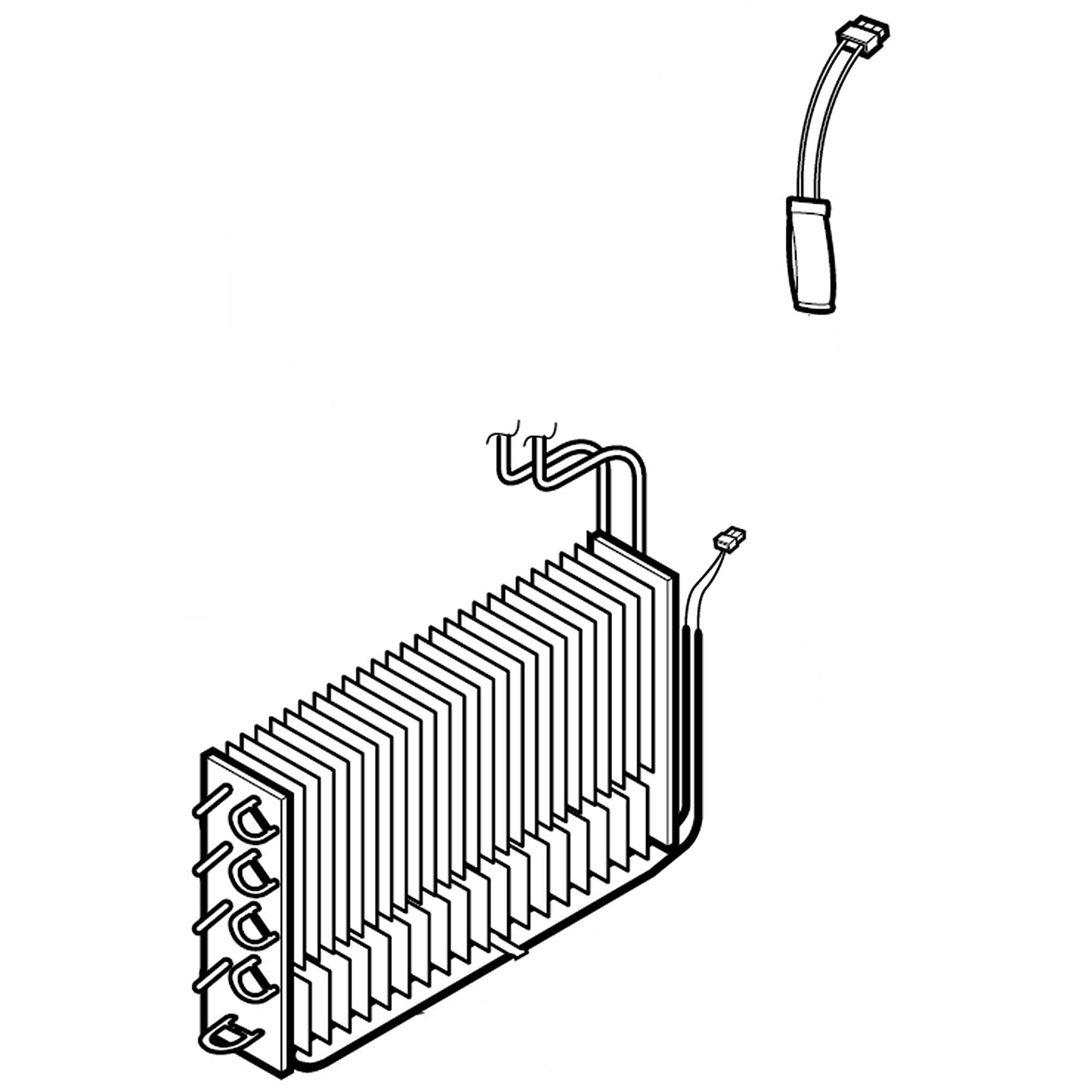 Part #adl76521401, Evaporator A / 31.77 x 17.43 x 9.02
