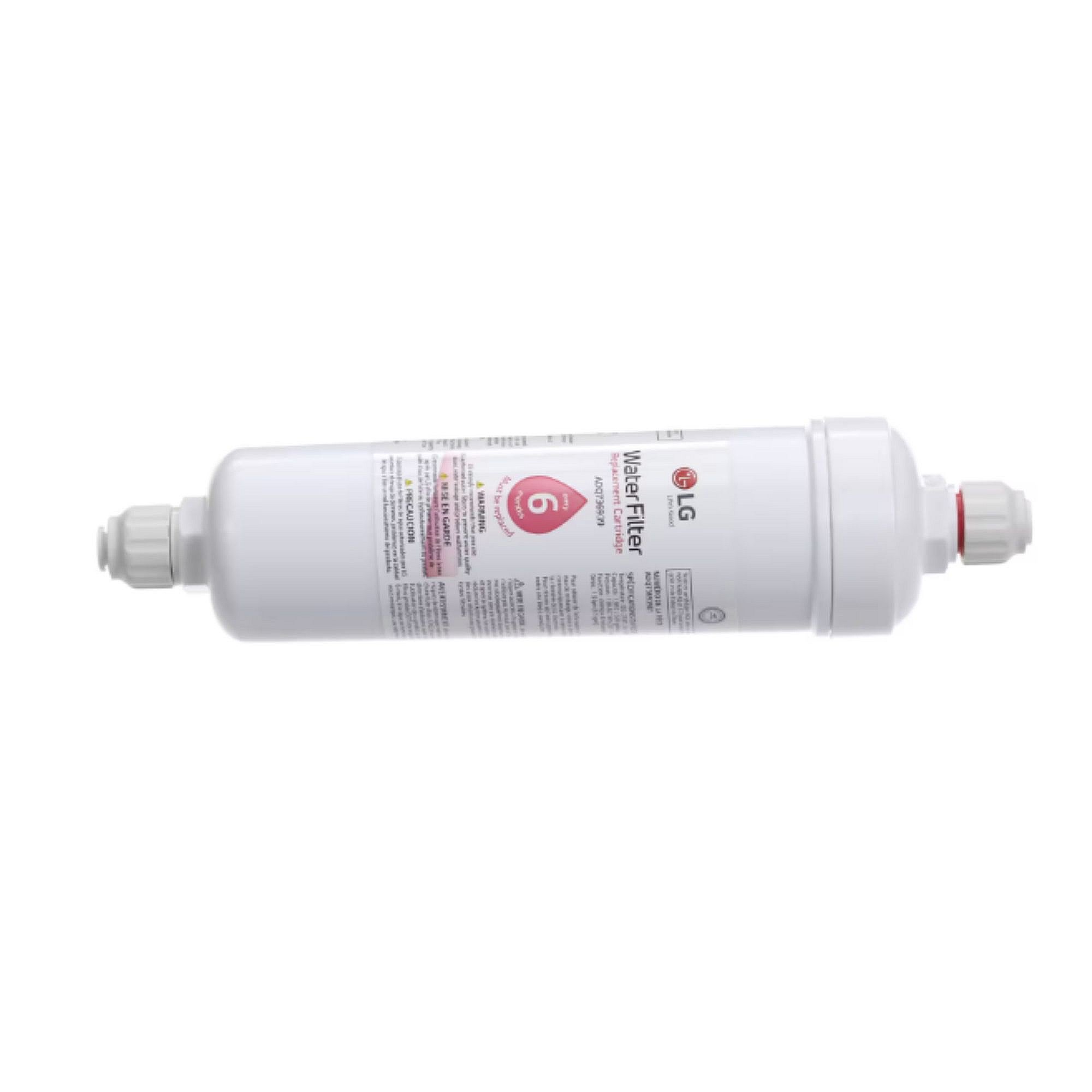 Part #adq73693903, Lg Refrigerator Inline Water Filter (Replaces 5231Ja2012B, Adq73693901)