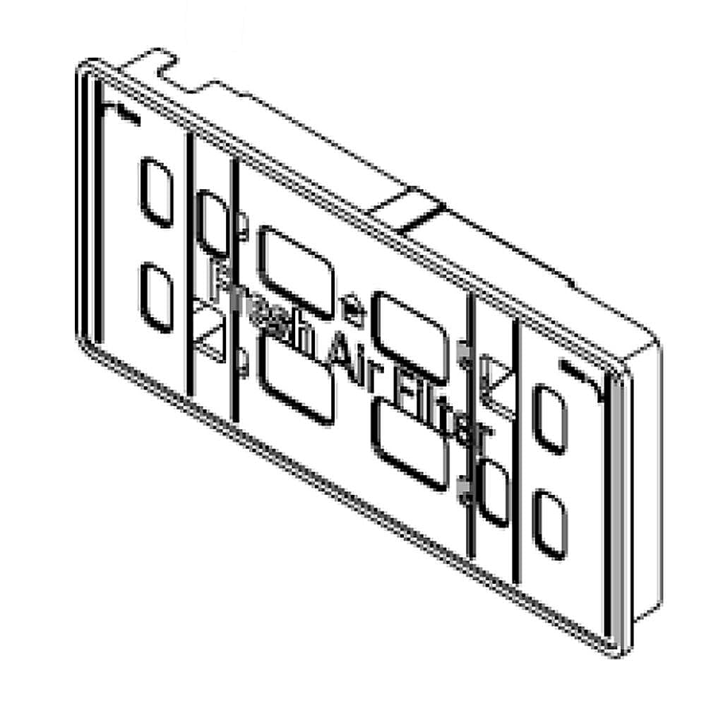 Refrigerator Air Filter and Housing Assembly ADQ75493301 parts | Sears ...