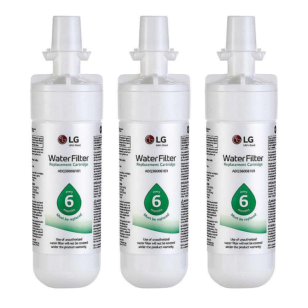 Part #adq75795103, Lg Lt700P Refrigerator Water Filter, 3-Pack