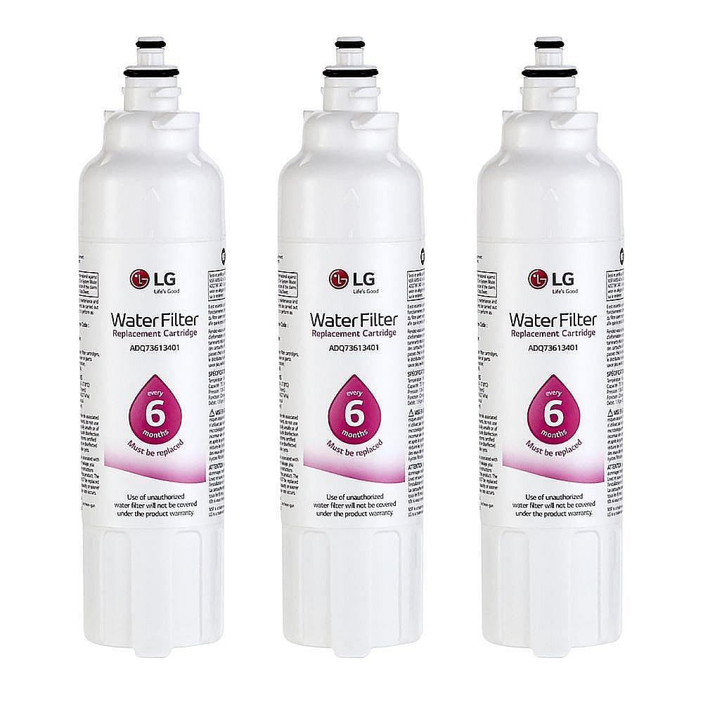 Part #adq75795104, Lg Lt800P Refrigerator Water Filter, 3-Pack
