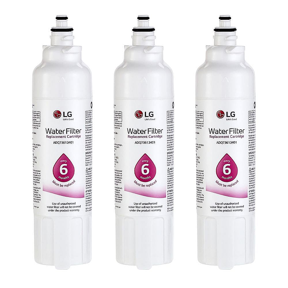 LG LT800P Refrigerator Water Filter, 3-pack