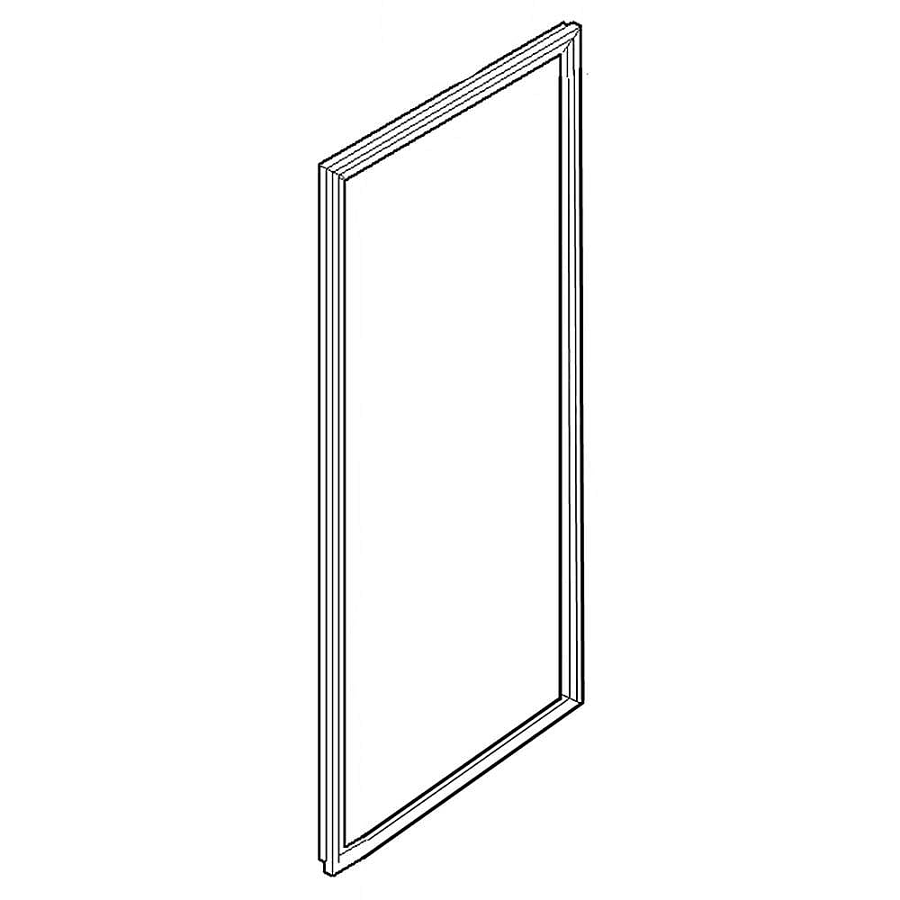 Part #adx72930475, Kenmore Refrigerator Door Gasket, Right / 43.40 x 27.60 x 2.00