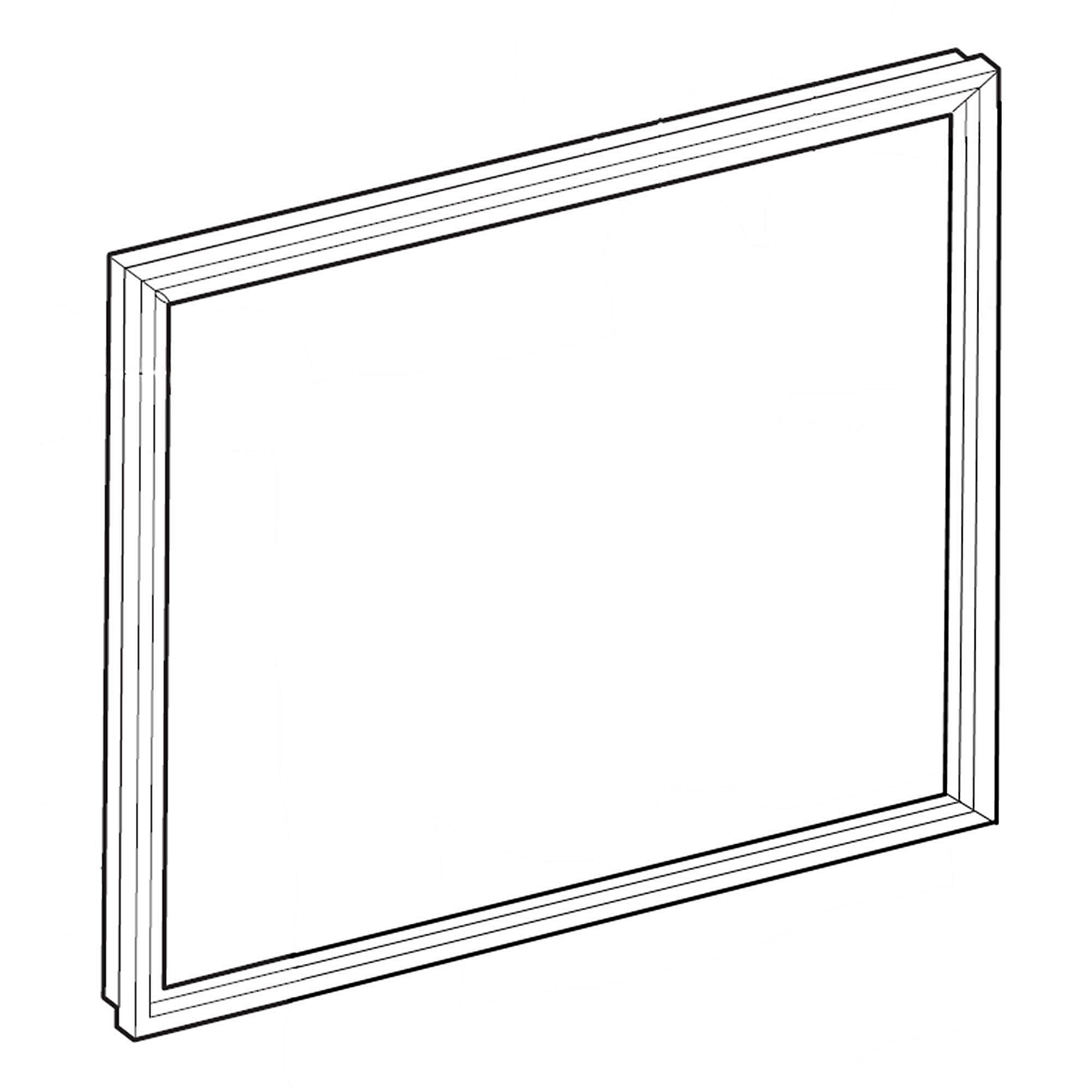 Part #adx75550610, Refrigerator Freezer Door Gasket