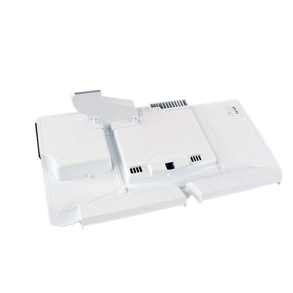Part #aeb72913940, Refrigerator Freezer Evaporator Fan Motor And Cover Assembly / 34.38 x 20.88 x 14.00
