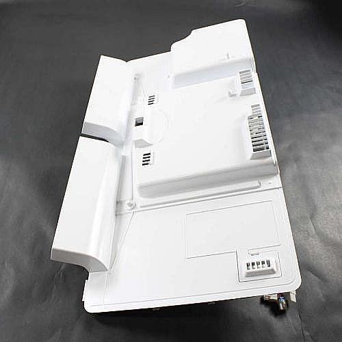 Part #aeb72913943, Refrigerator Freezer Evaporator Fan Motor And Cover Assembly / 34.43 x 20.41 x 9.07