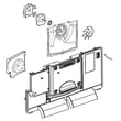 Refrigerator Freezer Evaporator Cover And Fan Assembly for LG LFX28968SW/02 - Part AEB73764503