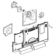 Grille Assembly,fan for LG LRMXC2206D/00 - Part AEB73764533