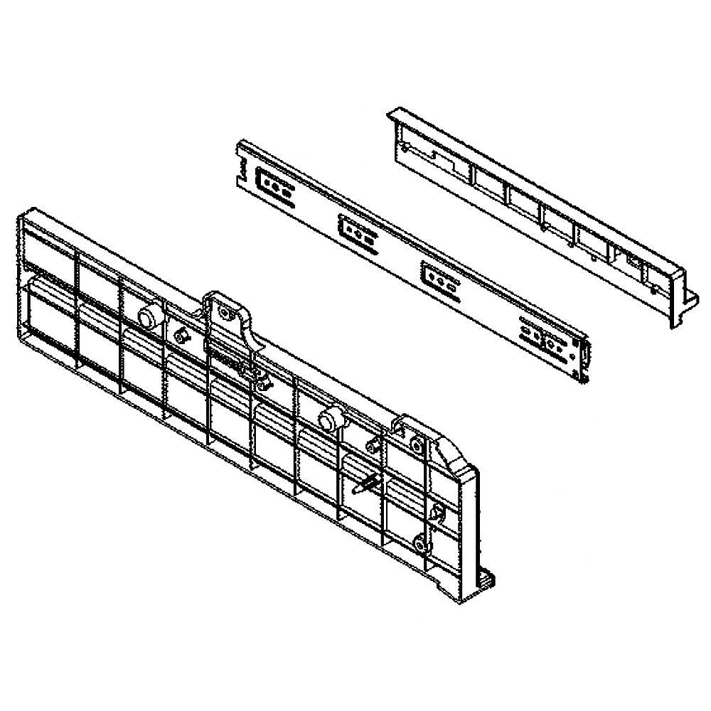 Rail Guide Assembly, Left