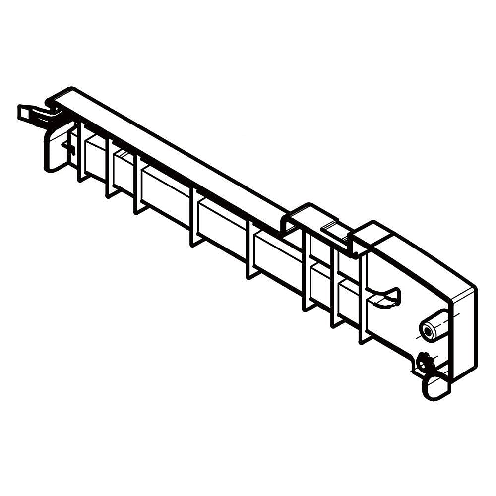 Part #aec74897820, Kenmore Elite Guide Assy, r