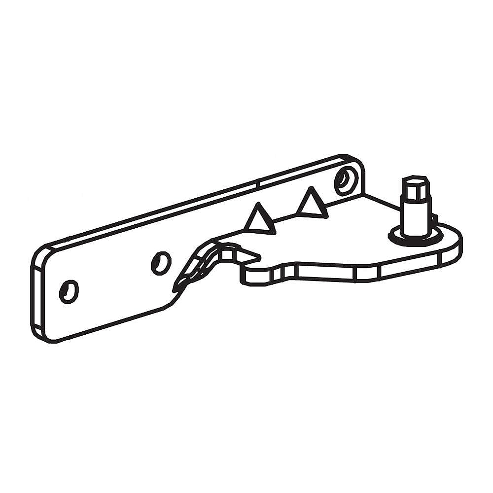Part #aeh74157405, Refrigerator Hinge Center Assembly