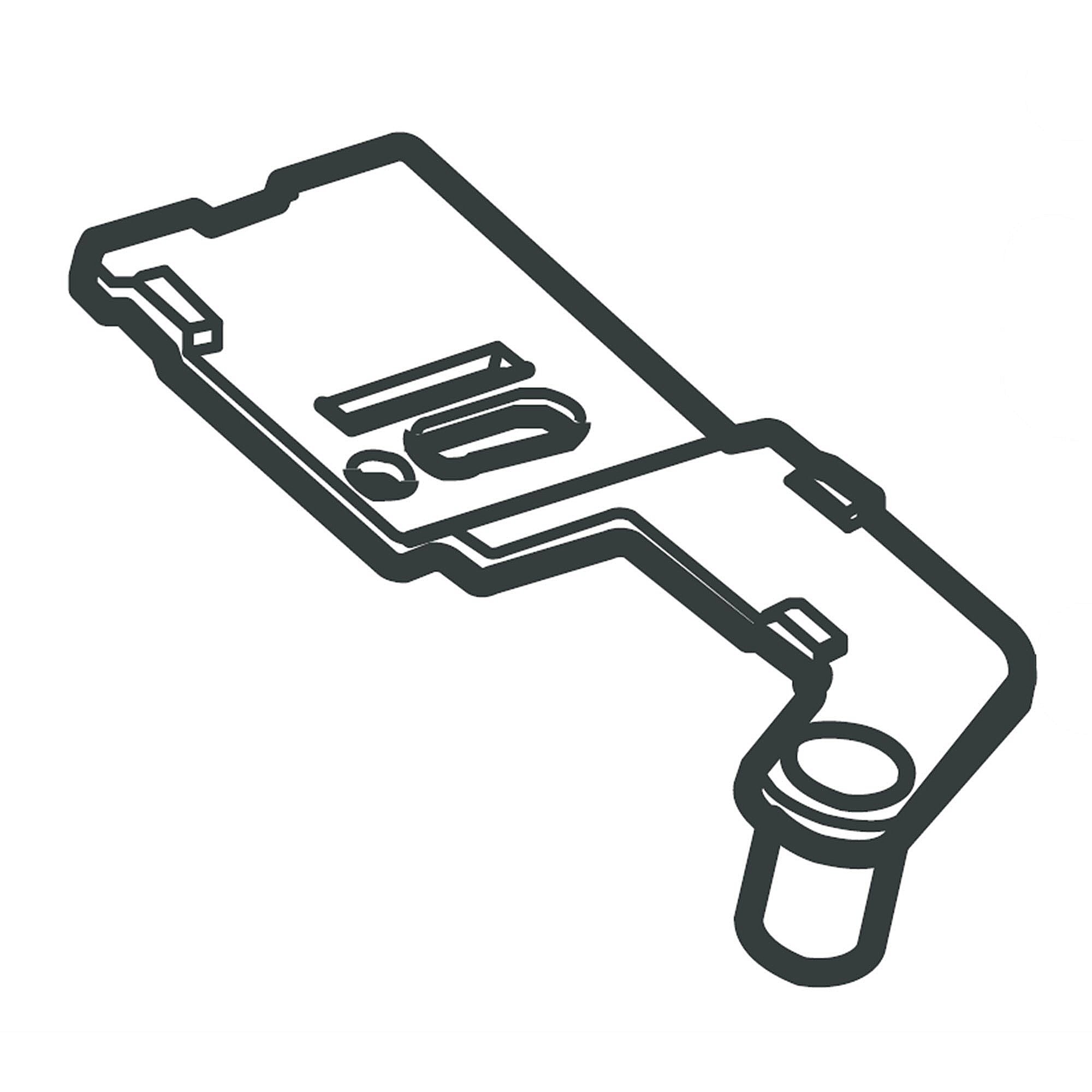Part #aeh76181801, Hinge Assy, u