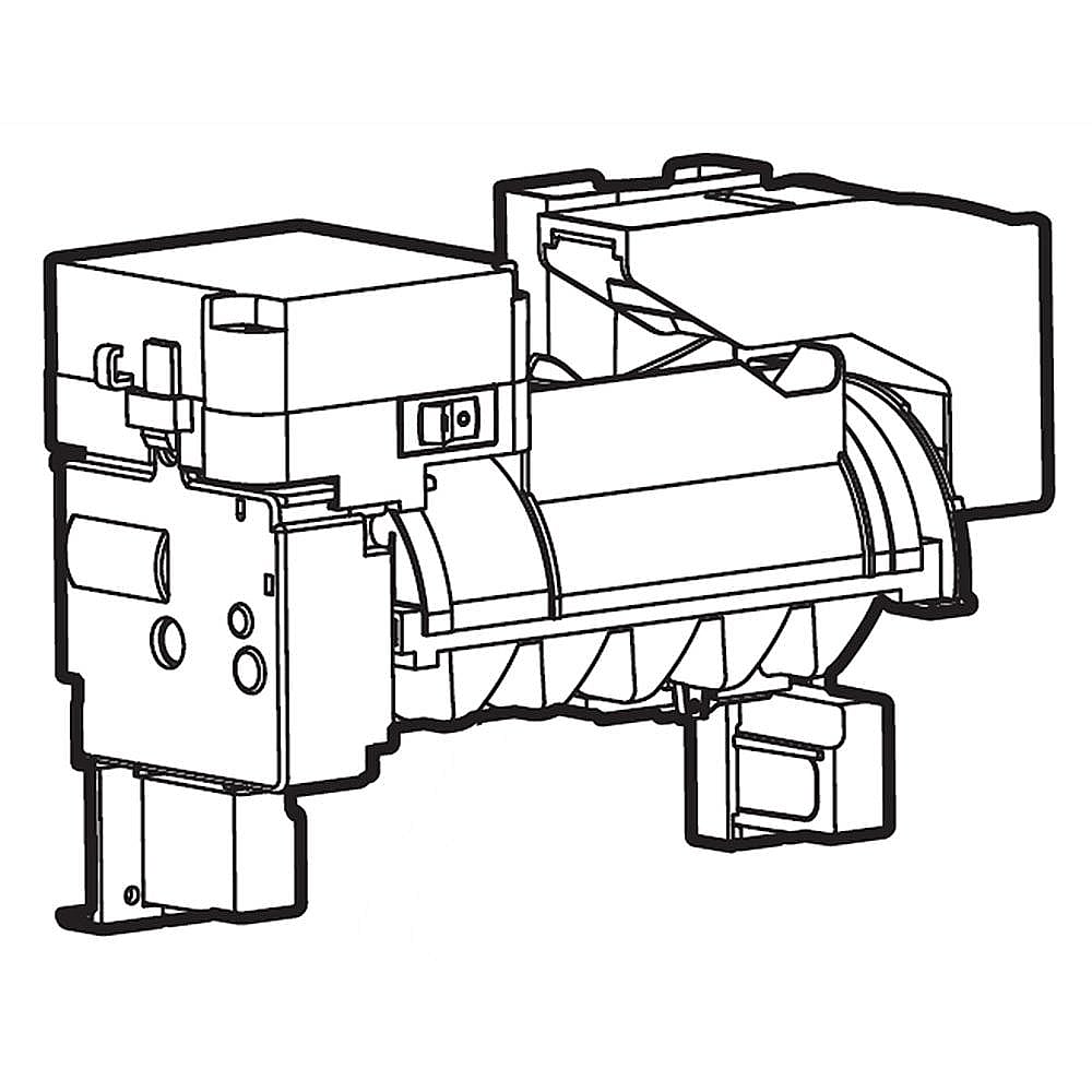 Refrigerator Ice Maker Assembly