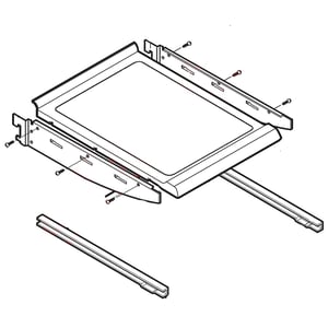 Refrigerator Shelf Assembly AHT72975101