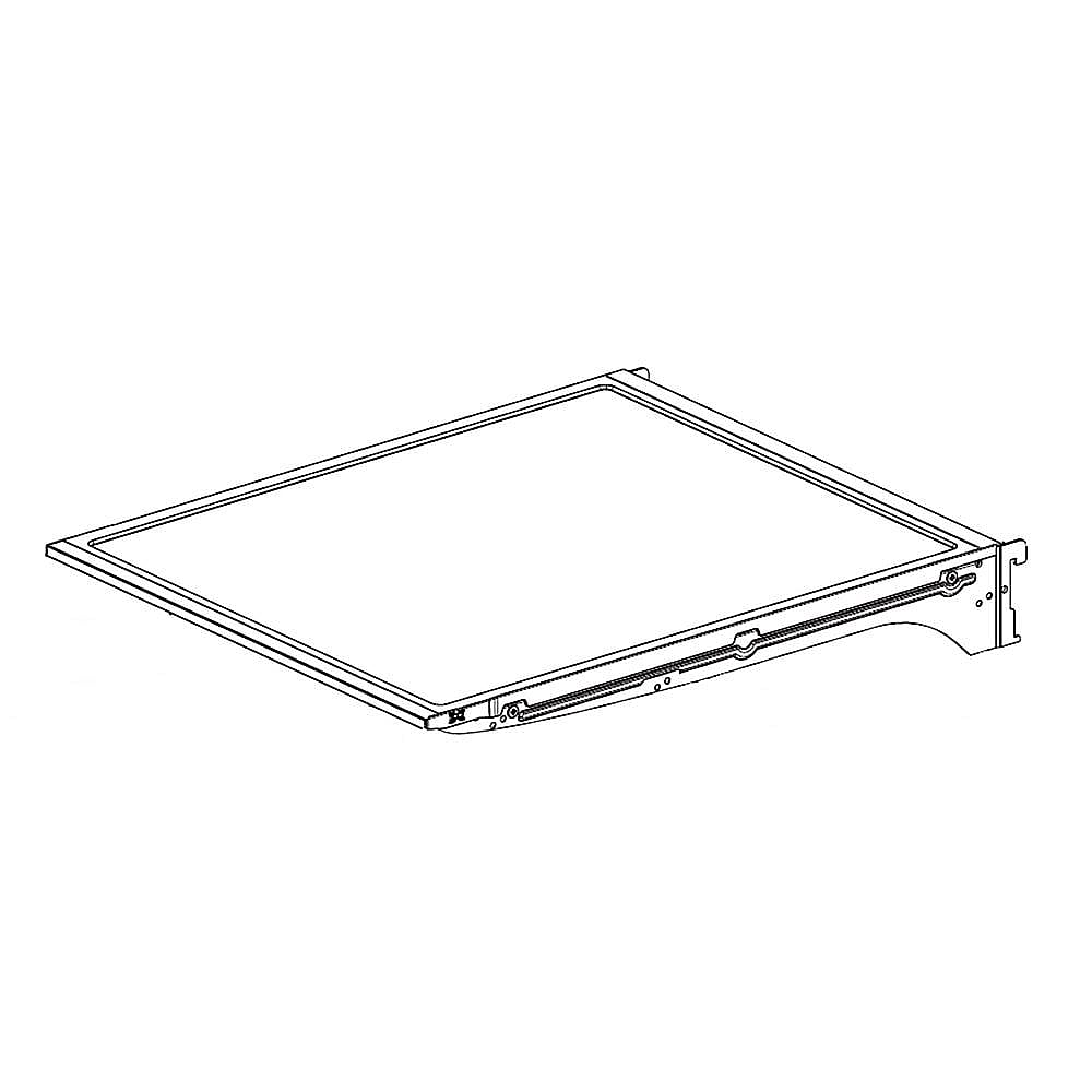 Photo of GE Part #aht73233956, Shelf Assembly, Refrigerator from Repair Parts Direct