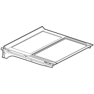 Refrigerator Folding Shelf Assembly (replaces Aht73234028) AHT73234011