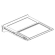Refrigerator Folding Shelf Assembly for Kenmore Elite 79574307810 - Part AHT73234048