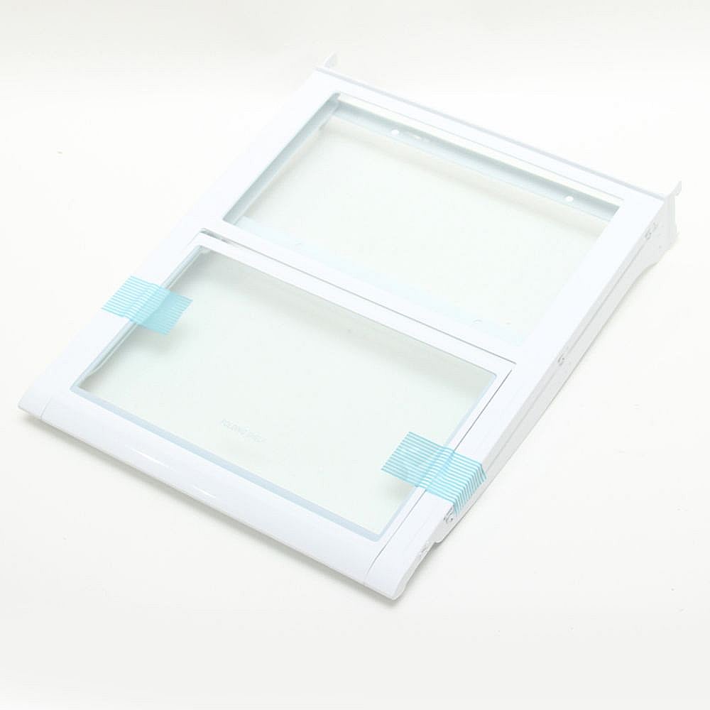 Part #aht73454104, Kenmore Elite Refrigerator Shelf (Replaces Aht73454102, Aht73454404, Aht73633802) / 30.08 x 19.58 x 7.58