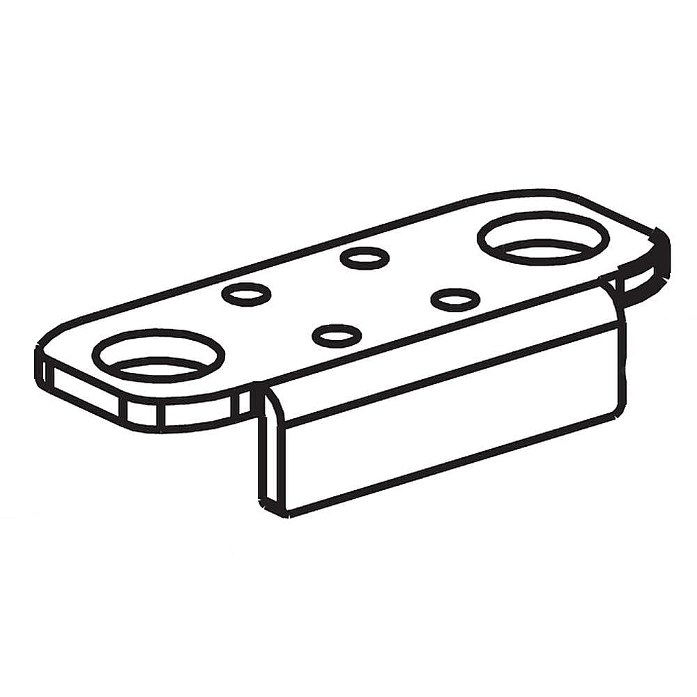 Part #ajc68689618, Refrigerator Stopper Assembly
