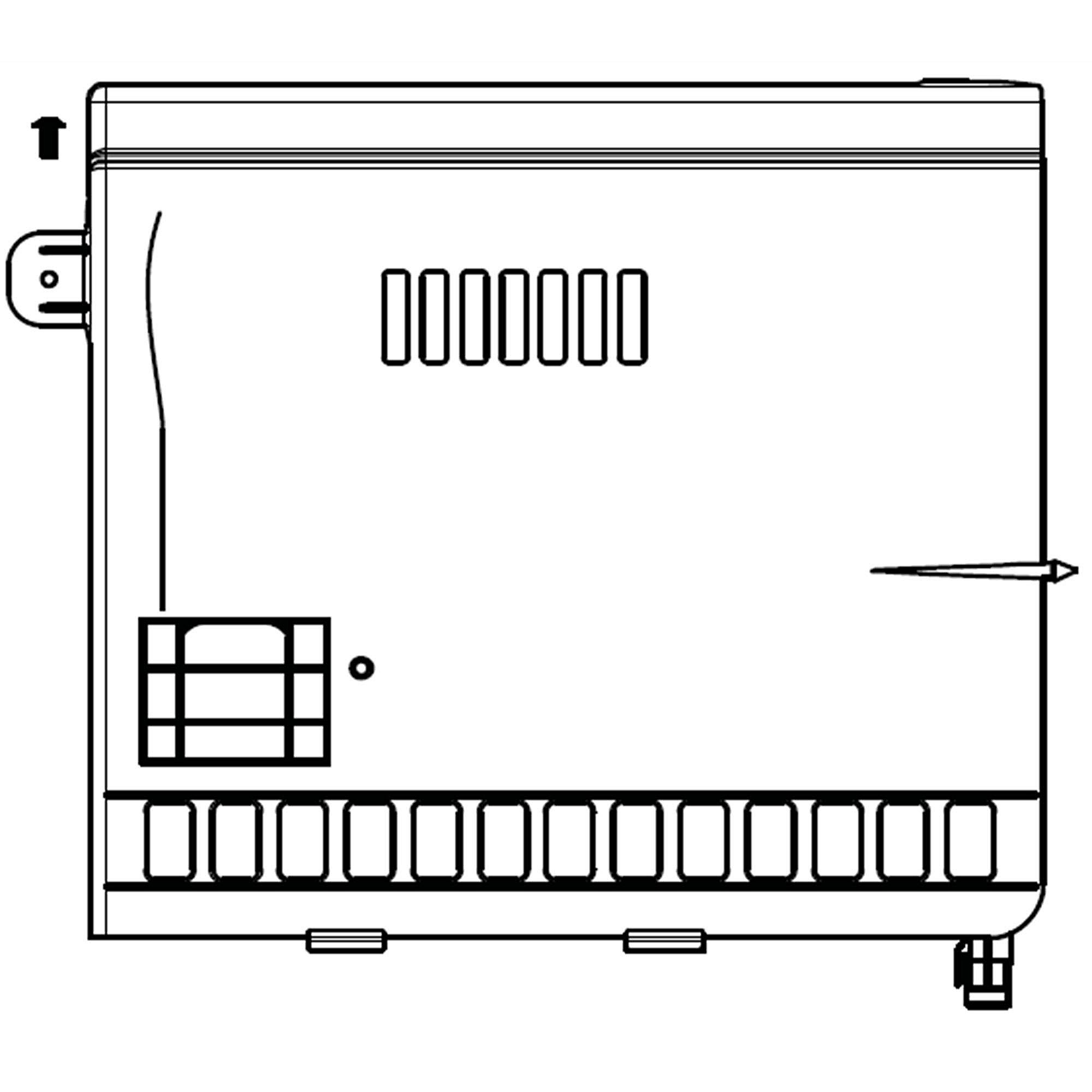 Part #ajl75314602, Tank Assembly, water