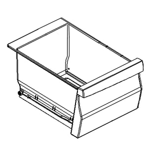 Refrigerator Crisper Drawer, Right AJP65630802