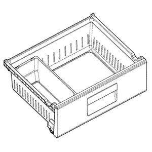 Refrigerator Freezer Drawer Assembly (replaces Ajp72909714) AJP72909828