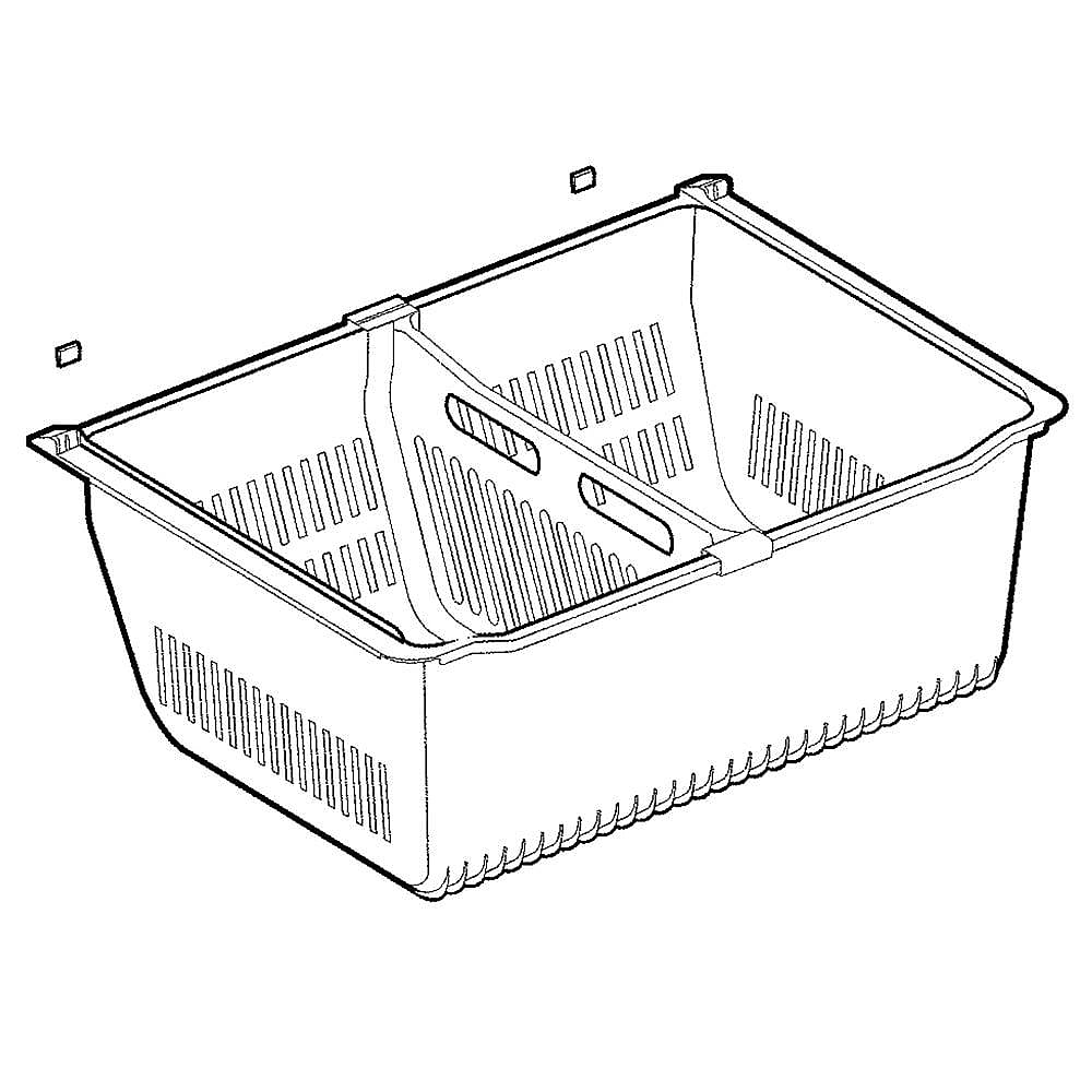 Kenmore Elite Part #ajp72909907, Refrigerator Freezer Drawer