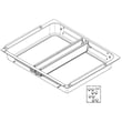 Refrigerator Freezer Drawer Tray for LG LRFVS3006D/01 - Part AJP73334505